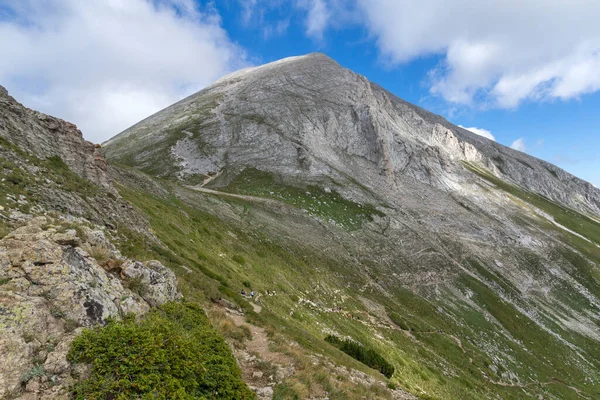 Fantastisk Sommarutsikt Över Pirin Mountain Nära Vihren Peak Bulgarien — Stockfoto