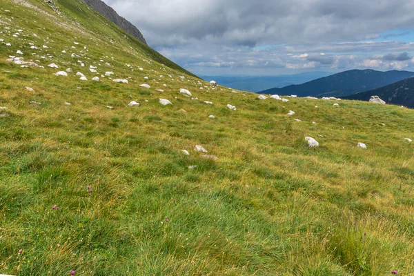 stock image Amazing Summer view of Pirin Mountain near Vihren Peak, Bulgaria