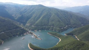 Vacha (Antonivanovtsi) Reservoir, Rodop Dağları, Filibe Bölgesi, Bulgaristan
