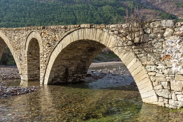 Puente Romano Antiguo Cerca Aldea Nenkovo Las Montañas Rhodope Región — Foto de Stock