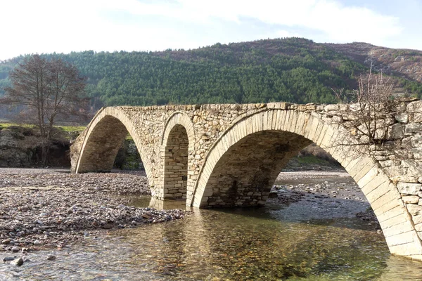 Puente Romano Antiguo Cerca Aldea Nenkovo Las Montañas Rhodope Región — Foto de Stock