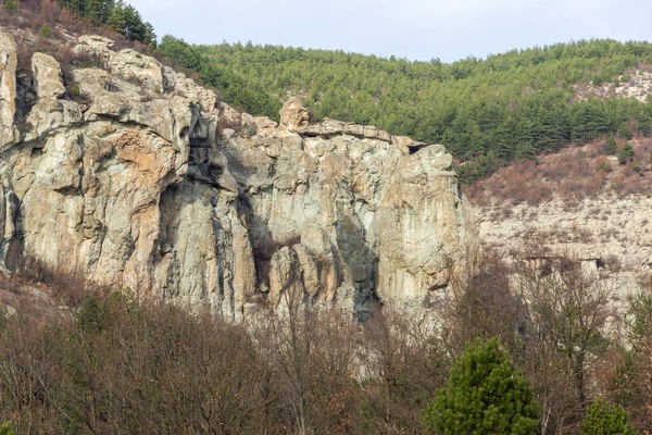Increíble Vista Dazhdovnitsa Antiguo Santuario Tracio Las Montañas Rhodope Región — Foto de Stock