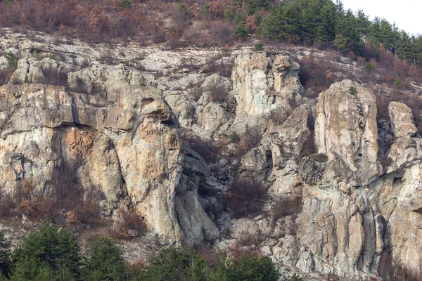 Dazhdovnitsa Nın Inanılmaz Manzarası Rodop Dağları Ndaki Antik Trakya Mabedi — Stok fotoğraf