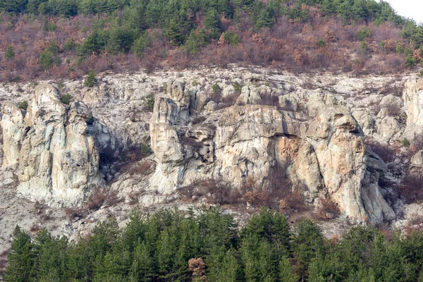 Increíble Vista Dazhdovnitsa Antiguo Santuario Tracio Las Montañas Rhodope Región — Foto de Stock