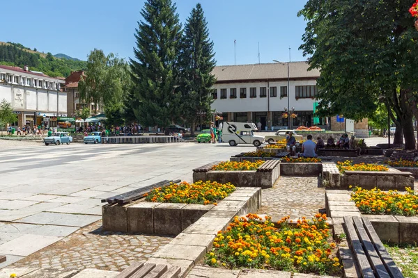 Teteven Bulgarien Juli 2021 Typische Straße Und Gebäude Der Stadt — Stockfoto