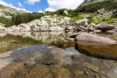 Uzun Göl, Pirin Dağı, Bulgaristan 'ın şaşırtıcı manzarası