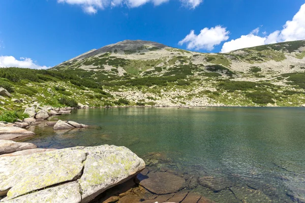 Csodálatos Táj Long Lake Pirin Mountain Bulgária — Stock Fotó
