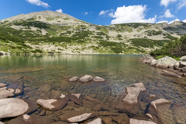 Paesaggio Incredibile Del Lago Lungo Pirin Mountain Bulgaria — Foto Stock