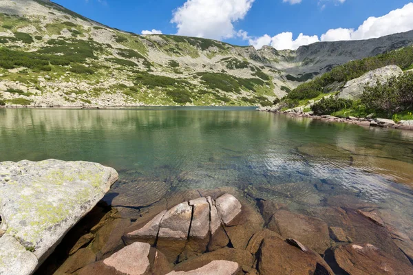 Pemandangan Yang Menakjubkan Dari Long Lake Pirin Mountain Bulgaria — Stok Foto