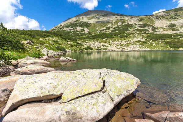Paisagem Incrível Long Lake Pirin Mountain Bulgária — Fotografia de Stock