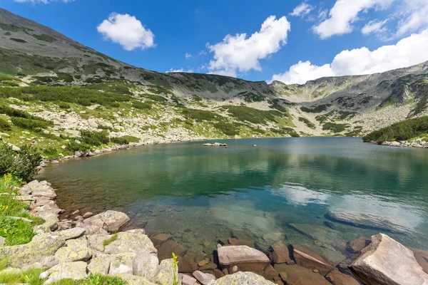 Úžasná Krajina Dlouhého Jezera Pirin Mountain Bulharsko — Stock fotografie