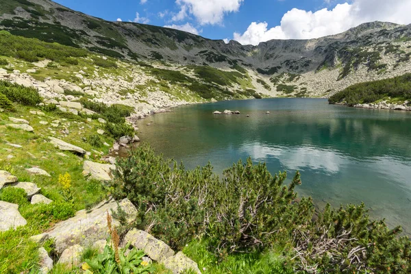 Peisaj Uimitor Lacului Lung Muntele Pirin Bulgaria — Fotografie, imagine de stoc
