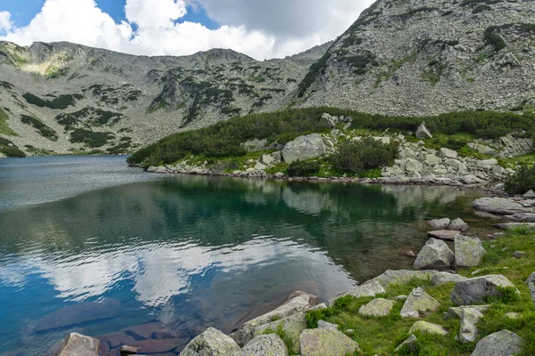 Дивовижний Краєвид Довгого Озера Піринська Гора Болгарія — стокове фото