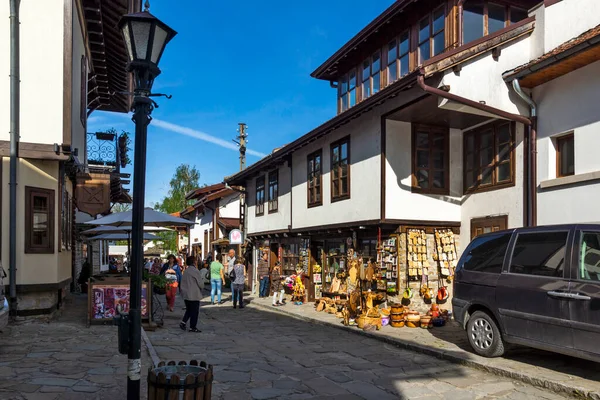 Tryavna Bulgaria May 2021 Типова Вулиця Будинок Xix Століття Старому — стокове фото