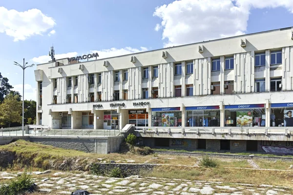 Plovdiv Bulgaria Ağustos 2022 Bulgaristan Filibe Kentinin Merkezinde Tipik Sokak — Stok fotoğraf