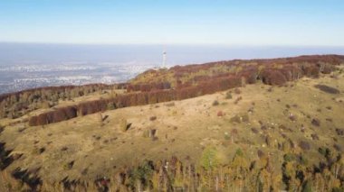 Bulgaristan 'ın Vitosha Dağı' nın İnanılmaz Sonbaharı