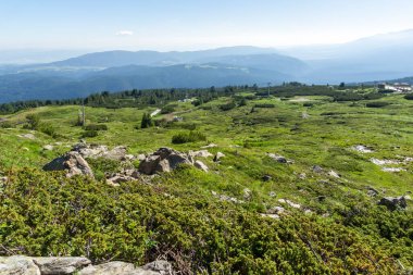 Bulgaristan 'ın Yedi Rila Gölü yakınlarındaki Rila Dağı' nın muhteşem manzarası