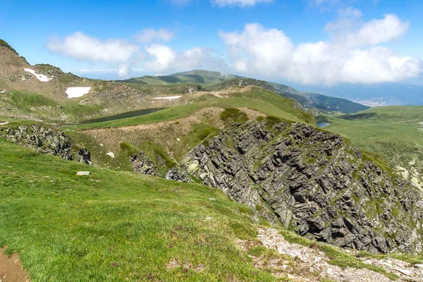 Fantastiskt Landskap Rila Mountain Nära Sju Rila Sjöarna Bulgarien — Stockfoto