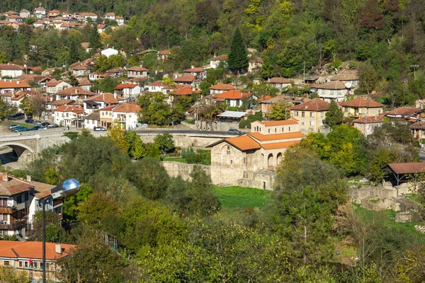 Amazing Panoramic View City Veliko Tarnovo Bulgaria — Stock Photo, Image