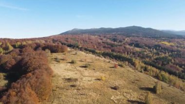 Bulgaristan 'ın Vitosha Dağı' nın İnanılmaz Sonbaharı