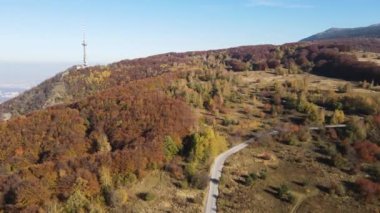 Bulgaristan 'ın Vitosha Dağı' nın İnanılmaz Sonbaharı