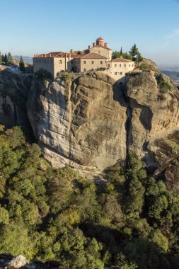 Meteora Manastırları, Teselya, Yunanistan 'ın İnanılmaz Panoramik Manastırı