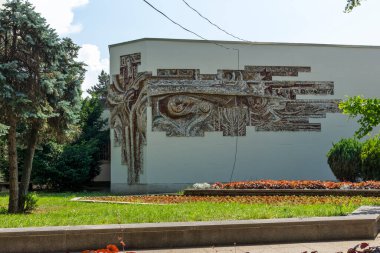 VELINGRAD, BULGARIA - 29 Haziran 2021: Bulgaristan 'ın ünlü Velingrad, Pazardzhik bölgesinin merkezi