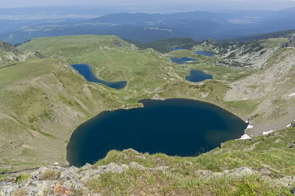 Increíble Paisaje Montaña Rila Alrededor Los Siete Lagos Rila Bulgaria — Foto de Stock