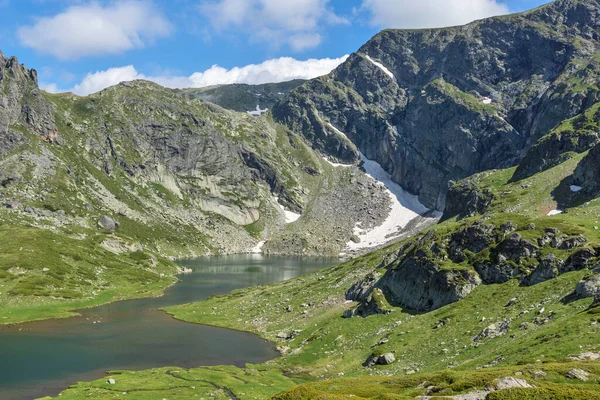Amazing Landscape Rila Mountain Körül Hét Rila Tavak Bulgária — Stock Fotó