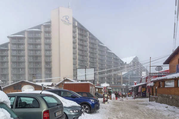 Borovets Bulgaria January 2022 Winter View Ski Resort Borovets Rila — 스톡 사진
