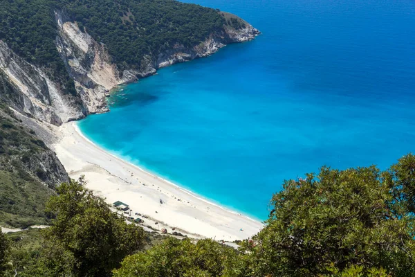 Incredibile Vista Della Costa Cefalonia Isole Ionie Grecia — Foto Stock