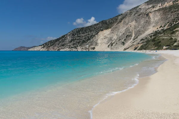 Vista Incrível Costa Kefalonia Ilhas Jónicas Grécia — Fotografia de Stock