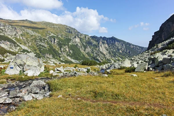 Дивовижний Літній Краєвид Рильської Гори Біля Вершини Орловт Болгарія — стокове фото