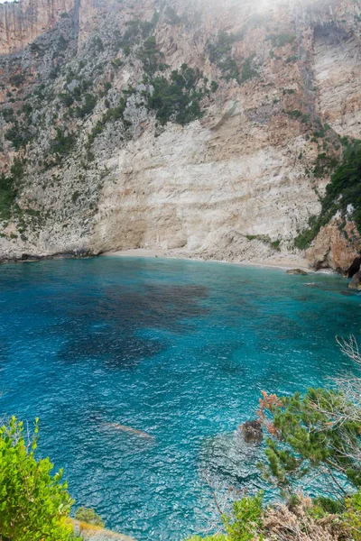 Increíble Panorama Costa Zakynthos Isla Jónica Grecia —  Fotos de Stock