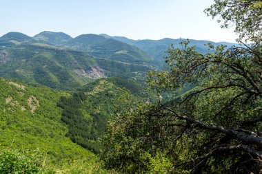 Bulgaristan 'ın Stara Planina Dağı' ndaki Iskar Nehri Boğazı 'nın inanılmaz manzarası