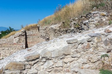 Bulgaristan 'ın Blagoevgrad Bölgesi' nin Petrich kenti yakınlarındaki Heraclea Sintica antik Makedonya kalıntıları