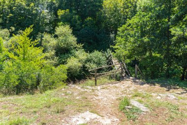 Bulgaristan 'ın Altın Panega Nehri boyunca Iskar Panega Geopark' ın inanılmaz manzarası