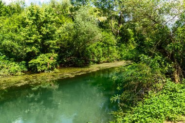 Bulgaristan 'ın Altın Panega Nehri boyunca Iskar Panega Geopark' ın inanılmaz manzarası