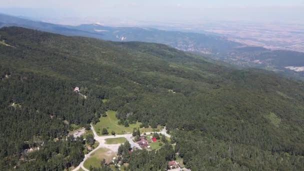 Letecký Letní Pohled Hizha Zdravets Oblast Rhodopes Mountain Plovdiv Region — Stock video