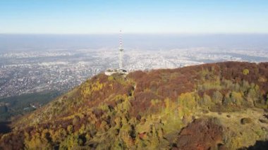 Bulgaristan 'ın Vitosha Dağı' nın İnanılmaz Sonbaharı