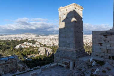 Amazing Panoramic view of Acropolis of Athens, Attica, Greece
