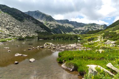 Amazing Summer view of Pirin Mountain around Banderitsa River, Bulgaria