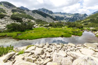 Amazing Summer view of Pirin Mountain around Banderitsa River, Bulgaria