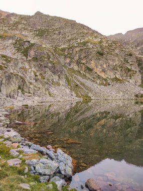 Amazing Autumn Landscape of Rila Mountain near Malyovitsa peak, Bulgaria