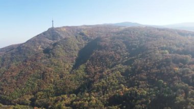 Bulgaristan 'ın Vitosha Dağı' nın İnanılmaz Sonbaharı