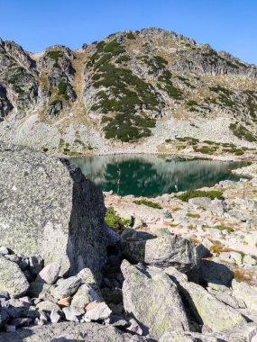 Musalenski gölleri, Rila dağı, Bulgaristan 'ın inanılmaz manzarası