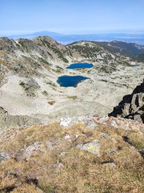 Musalenski gölleri, Rila dağı, Bulgaristan 'ın inanılmaz manzarası