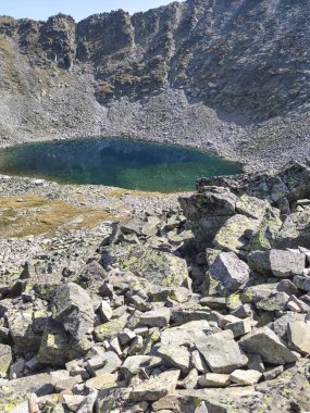 Musalenski gölleri, Rila dağı, Bulgaristan 'ın inanılmaz manzarası