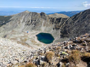 Musalenski gölleri, Rila dağı, Bulgaristan 'ın inanılmaz manzarası