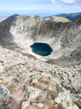 Musalenski gölleri, Rila dağı, Bulgaristan 'ın inanılmaz manzarası
